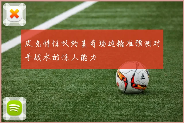 皮克特惊叹约基奇场边精准预测对手战术的惊人能力